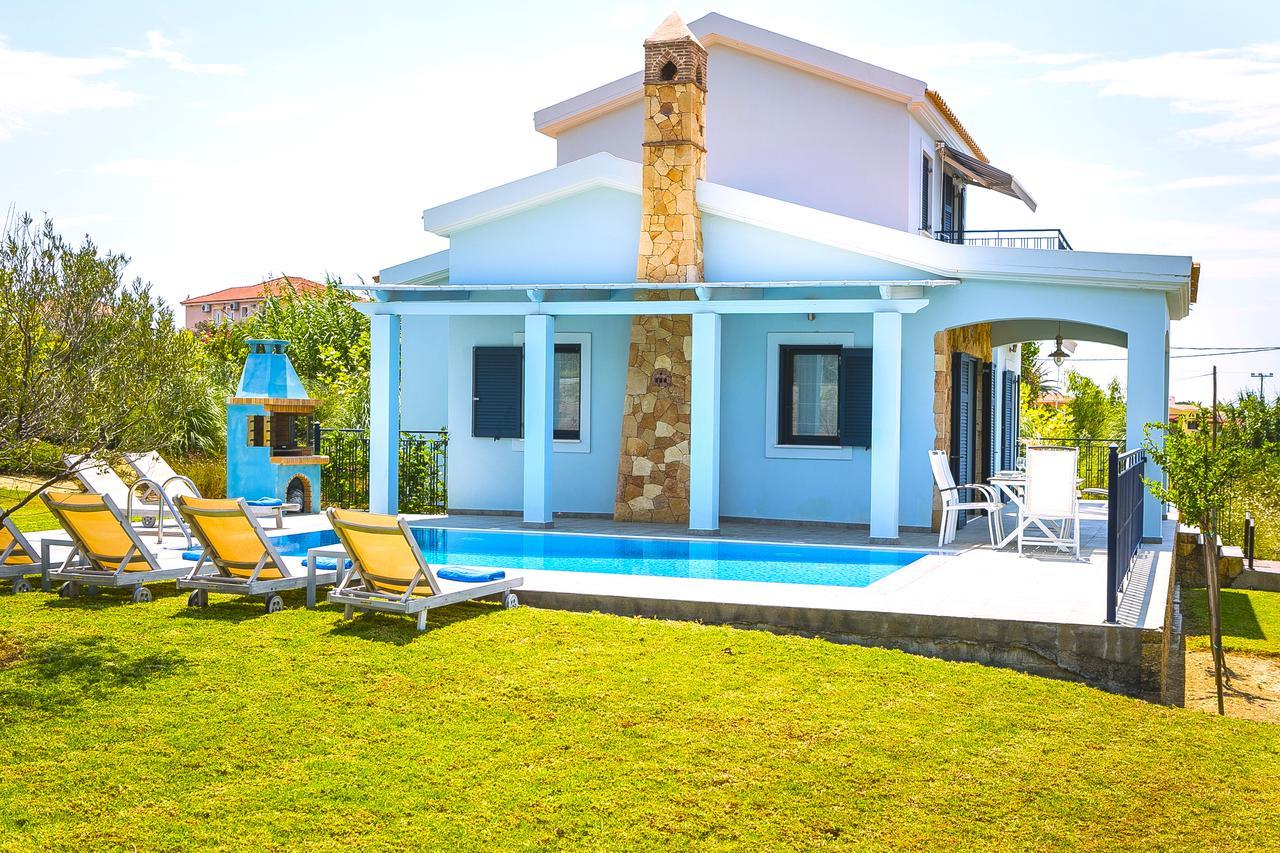 Seirios Luxury Villa สโวโรนาตา ภายนอก รูปภาพ