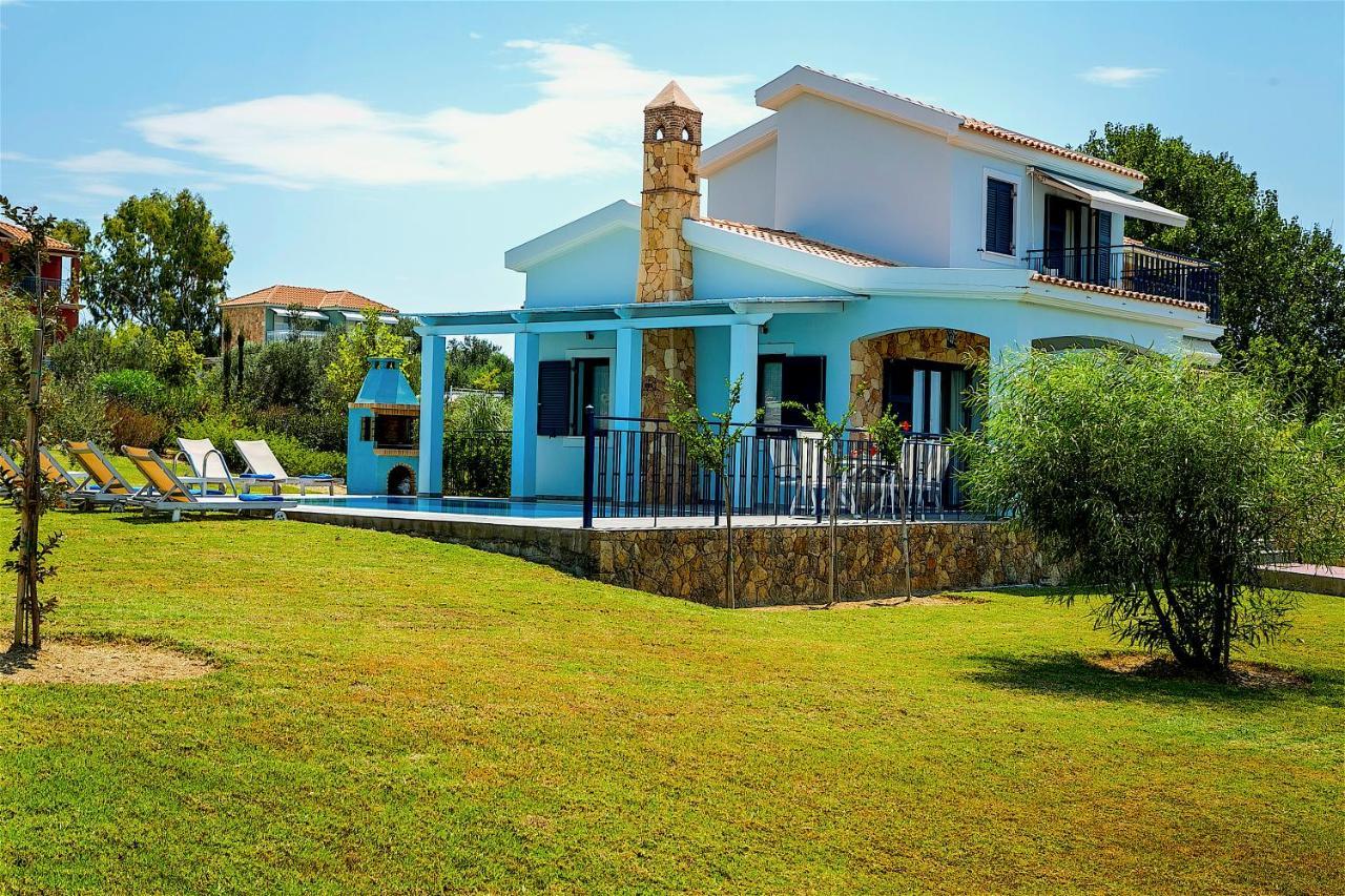 Seirios Luxury Villa สโวโรนาตา ภายนอก รูปภาพ